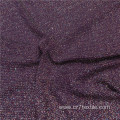 Silver Nylon 4 Way Spandex Knitting Hologram Fabric